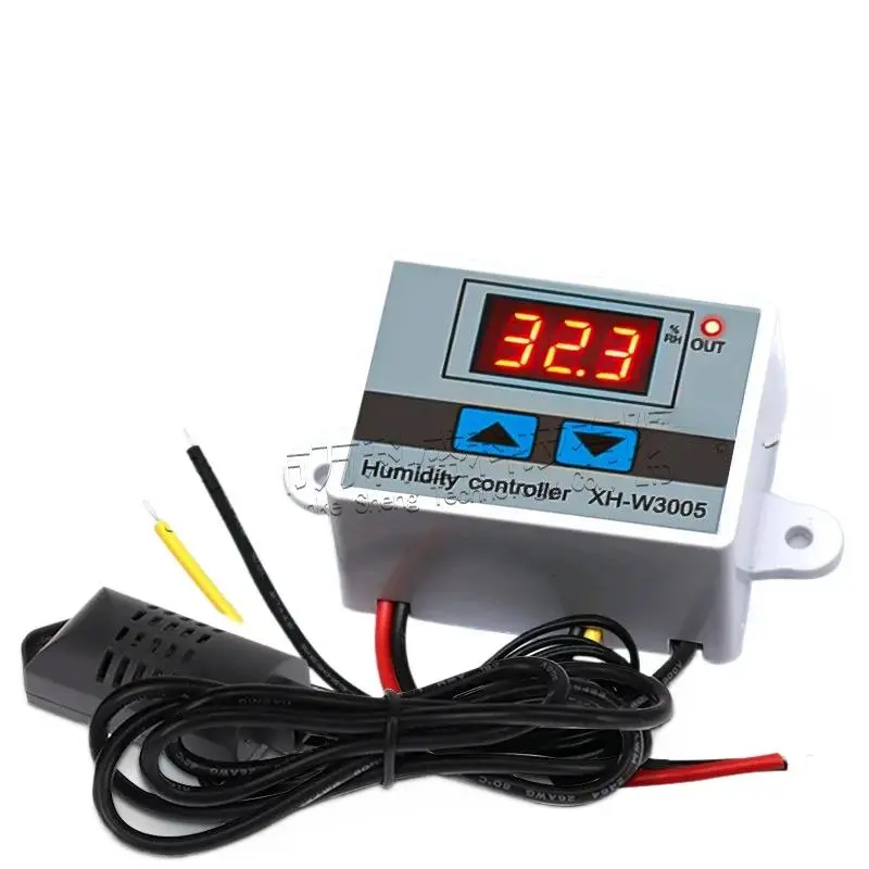 XH-W3005 W3005 Digital Humidity Controller Hygrometer Humidity Control Switch Hygrostat Humidity Sensor for incubator Cigar