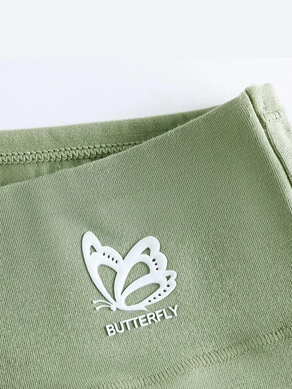 Women's Solid Color High Waist Brief, Soft Comfy Breathable Panty for Daily Wear, Women's Underwear for All Seasons 6