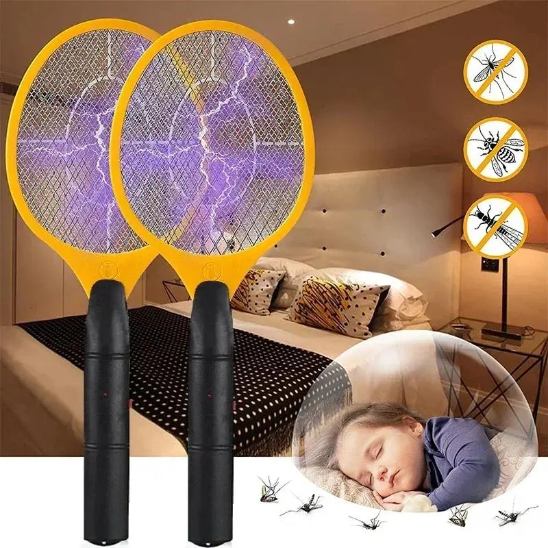 Máy đánh muỗi điện, Máy đánh ruồi côn trùng, Cầm Tay, Máy đánh ruồi côn trùng, Vợt, Cầm Tay, Máy diệt muỗi, Kiểm Soát dịch hại, Thích hợp cho côn trùng trong phòng ngủ Đèn Bắt Muỗi Máy Đuổi Muỗi Bắt Muỗi Máy Bắt Muỗi
