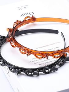 Diadema con lindo adorno de clip para el cabello, diadema novedosa multifuncional con clips, accesorios de moda para mujeres, accesorio minimalista para la cabeza, diadema moderna