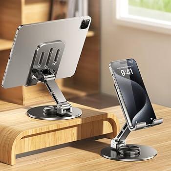 Giá đỡ điện thoại kệ để bàn có chân đế xoay 360 độ Kệ để máy tính bảng chất liệu hợp kim nhôm Phụ Kiện Phone