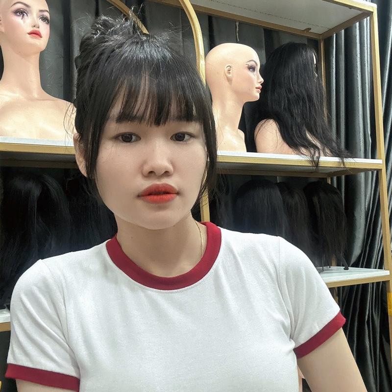 Mái thưa 2 ria được làm từ tóc thật 2