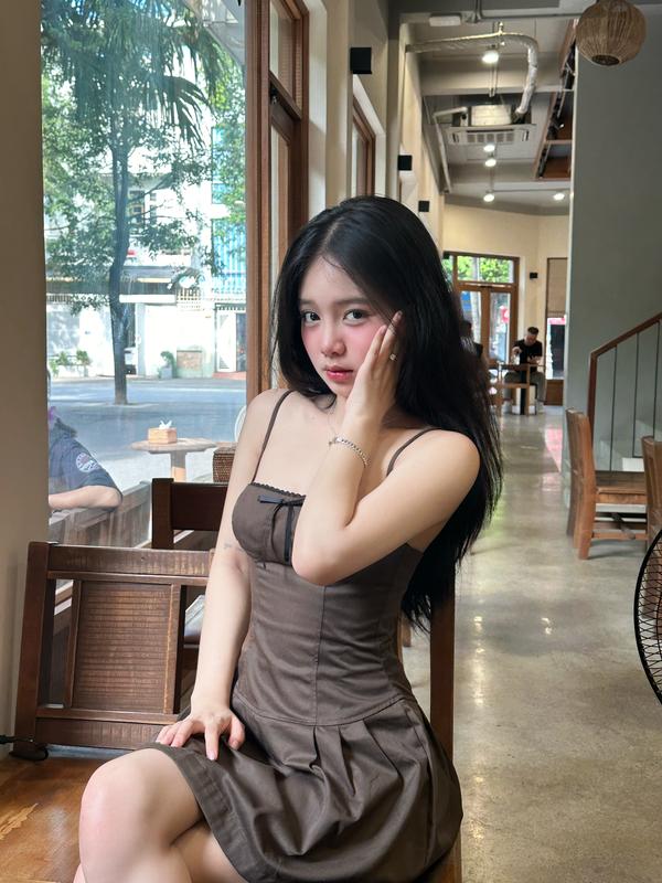 Đầm body sexy dáng ngắn dự tiệc chữ A quây ngực | YELLOW DRESS | SECODEE Nhung Nữ Nhung Nữ