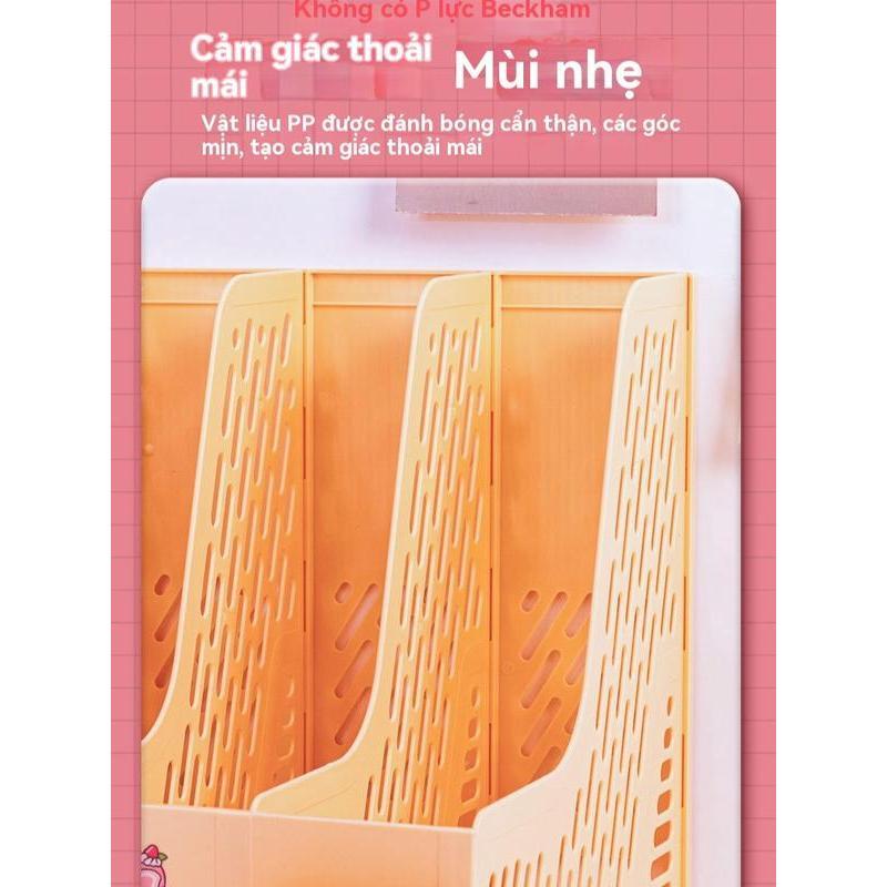 Khay Kệ Đựng Sách Tài Liệu Văn Phòng A4 Để Bàn 5 Ngăn Khay Đựng Tài Liệu , Kệ Đựng Sắp Xếp Sách Vở - MIYABI 9