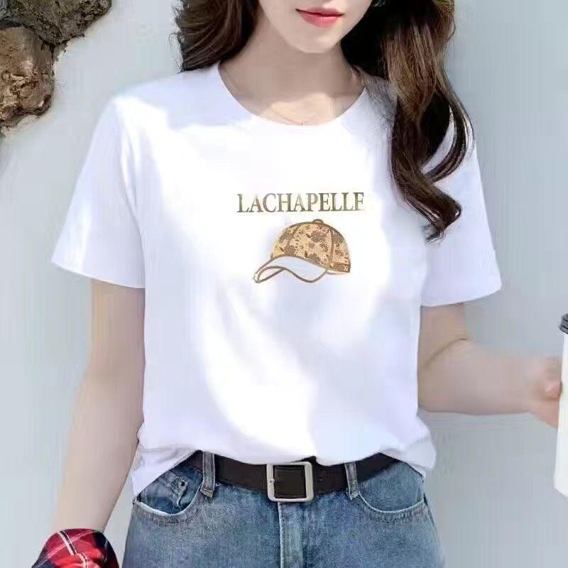 Áo Thun ngắn Tay Hàng Mới Về Cho Học Sinh Nữ, Phong Cách Hàn Quốc, Áo Thun Trắng, Hợp Xu hướng, Dáng Rộng Vừa Vặn, Trang Phục Bạn Thân, Mùa Hè 2023 0
