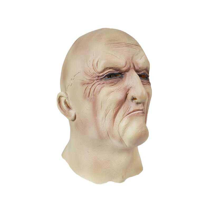 Product Introduction of Ready Stock Adult Unisex Magic ELF Mask Movie Potter Voldemort Cosplay Mas Party Game Spoof Bald Latex Headgear Halloween Costume Supplies Accessory 15