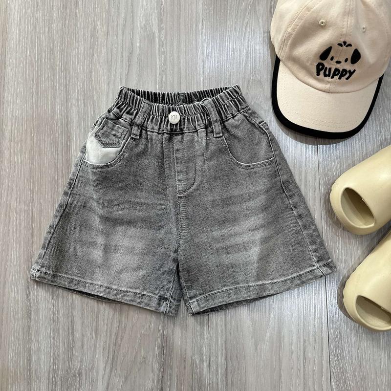   MẸ THÓC  quần bé trai bé gái : quần đùi trơn dáng basic MÃ 627 hàng QCCC by KID CLOTHING 