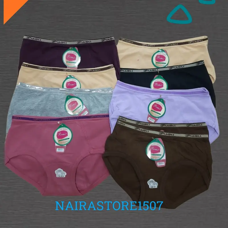 6pcs/12pcs CELANA DALAM WANITA PIAOLI 2077 0