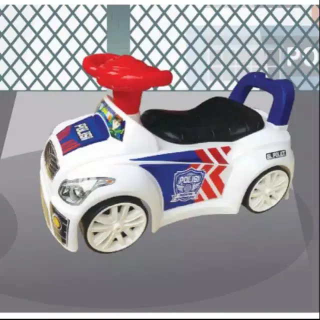 Mainan Anak Mobil Polisi SG TOYS SL 200 P / Mobil Duduk Polisi Ride on mobil dorong anak viral 2