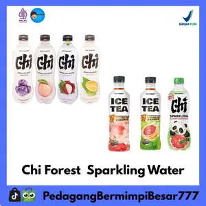 [PBB] CHI FOREST Sparkling Water | Minuman Soda Tanpa Gula | Air Soda Sparkling Drink | Minuman Berkarbonasi Segar | Chinese Sparkling Water Drink | Soft Drink Premium | Minuman Soda Diet | Sparkling Water Import | Minuman Soda Sehat | Minuman Segar Halal