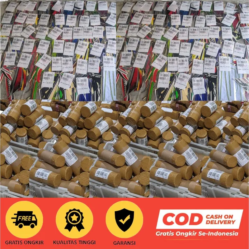 Striping Stiker Polet List motor honda beat fi esp iss idling 2018 biru putih stiker list motor standar kualitas termurah Barokah Sticker 5