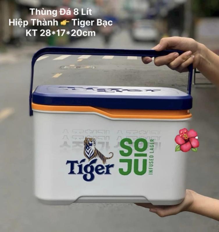 Thùng đá 8 Lít (8L) mini nhỏ gọn. giữ lạnh lâu