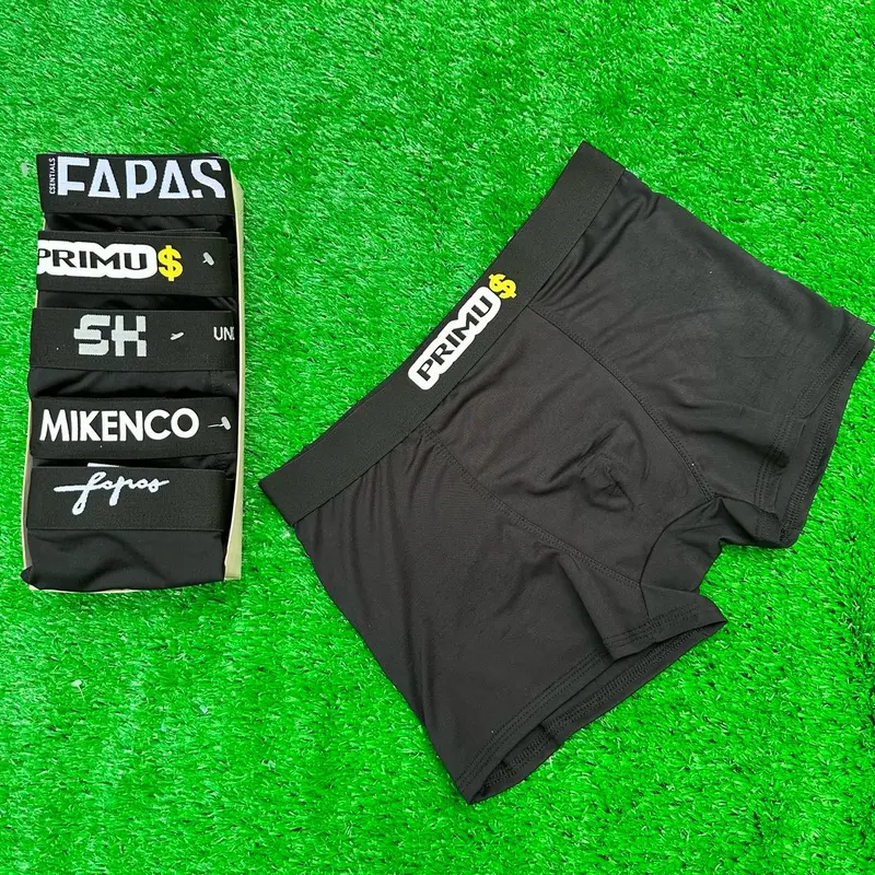 Combo 3,4,5 Quần sịp nam, Quần Boxer Primus quần lót nam Thun Lạnh Đai Đẹp(Che Tên) Menswear 2