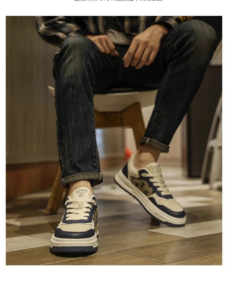 Product Introduction of 2024 Summer New Hot Trendy Mesh Breathable Fashion Men's Versatile Absorbent Sole Thick Sole Soft Sole Non-Slip Sneakers 20