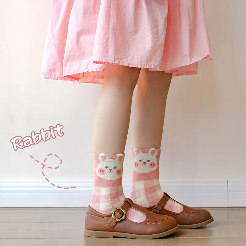 Set 5 Đôi Tất Vớ Cho Bé Trai Bé Gái Siêu Mềm Mại Êm Chân Phong Cách Dễ Thương 6