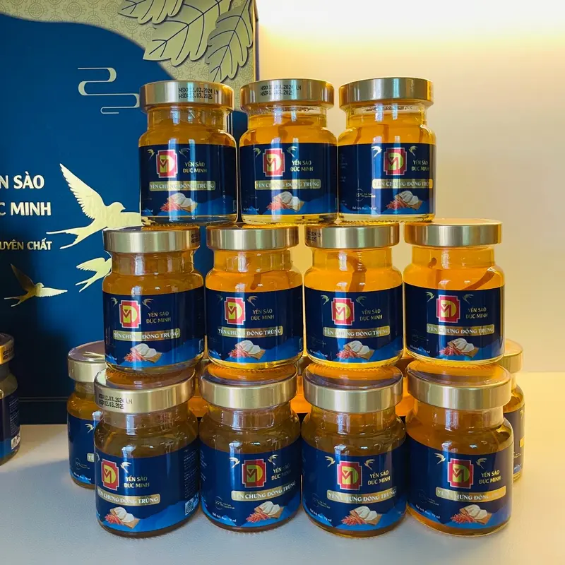 Yến chưng sẵn 35% yến LỐC 6 hủ (KHÔNG HỘP/ CÓ HỘP)- có 5 vị để lựa chọn 1