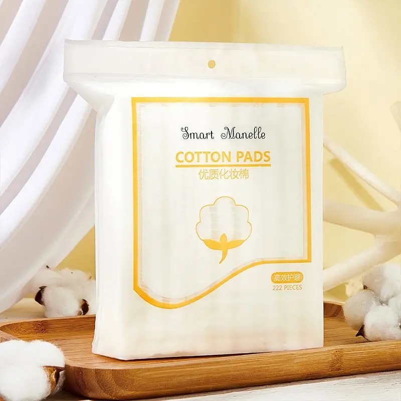 Bông tẩy trang Miếng Cotton 3 lớp dày dặn mềm mịn Skincare