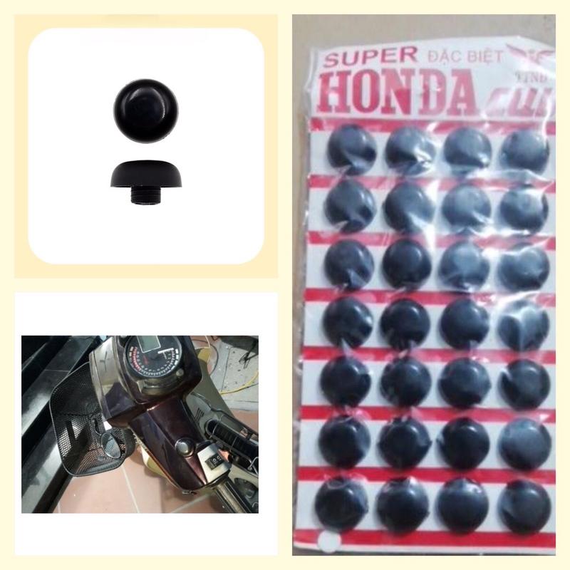 Nút nhựa bịt chân gương xe Dream (giá 1 cặp)
