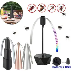 Kipas Pengusir Lalat Kipas 360 Degree /Ruangan Dan Kipas Makanan Kipas Makan Pesta Dalam USB Perangkap Lala /Kipas Pengusir Lalat Serangga Nyamuk/Kipas angin pengusir lalat /Kipas Pengusir Lalat Repellent Fan