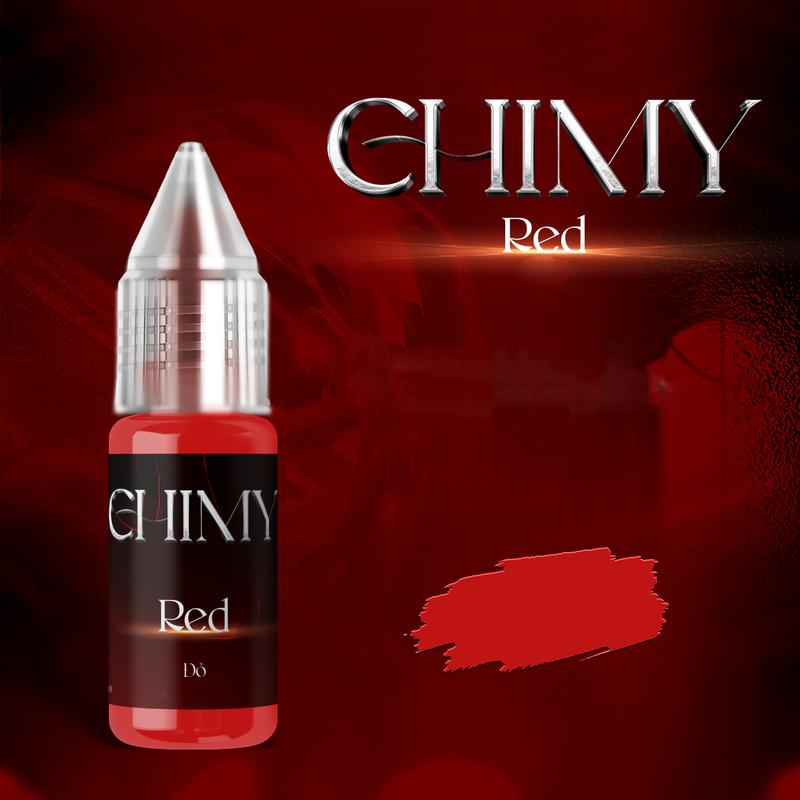  Chimy mực viết bút máy học sinh màu đỏ - chai 7ml 12ml 