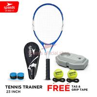 Gambar SPEEDS Raket Tenis Trainer Set Bola Tenis Raket Tennis Racket Alat Ball Olaharaga 23inch 032-11 - Dewasa Biru 27inch dari SpeedsShop Kab. Tangerang 1 Tokopedia