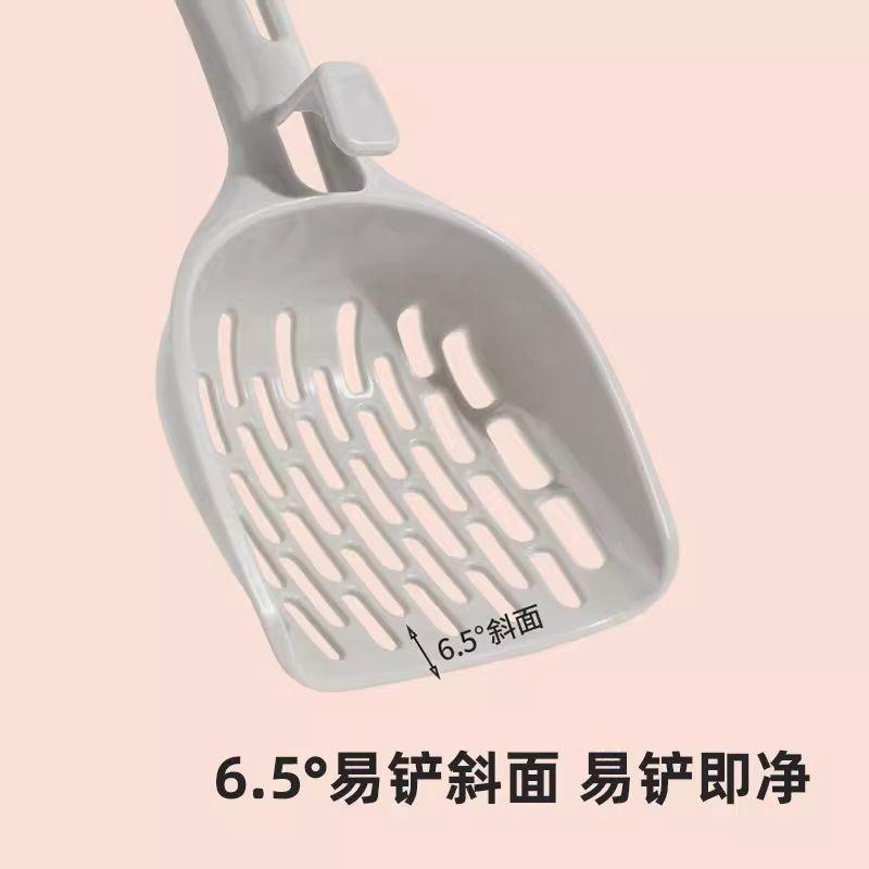 Muỗng Xúc Cát Vệ Sinh Cho Mèo, Cỡ Lớn Và Dày, Xẻng Treo, Dụng Cụ Hữu Ích Cho Mèo, Lỗ Mịn, Cán Dài, Thích Hợp Cho Cát Đậu Phụ Bentonite Và Xúc Cát Mèo Hỗn Hợp khay  đi  vệ  sinh  cho  cún xịt  khử  khuẩn  cho  mèo vn sản phẩm đơn xịt khử mùi & tẩy vết bẩn 3