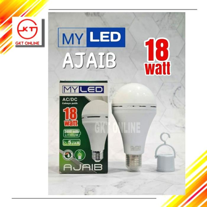 Gambar Lampu Emegency My Led / Lampu Sentuh Ajaib 18 Watt My Led dari GKT Online Kota Administrasi Jakarta Pusat Tokopedia