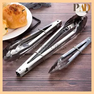 JEPITAN KERANG ALAT PENCAPIT STAINLESS STEEL CAPIT JEPITAN UNTUK MAKANAN DAPUR ALAT PANAS ROTI SALAD BBQ MEMASAK PENJEPIT DAGING ALAT BARBEKYU PRASMANAN