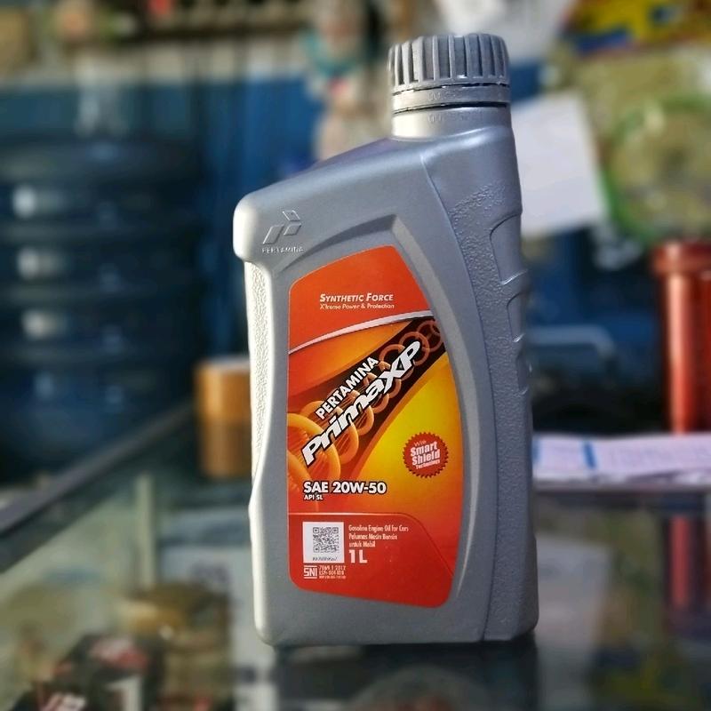 Oli mesin Pertamina Prima XP SAE 20W-50 (1L) 1