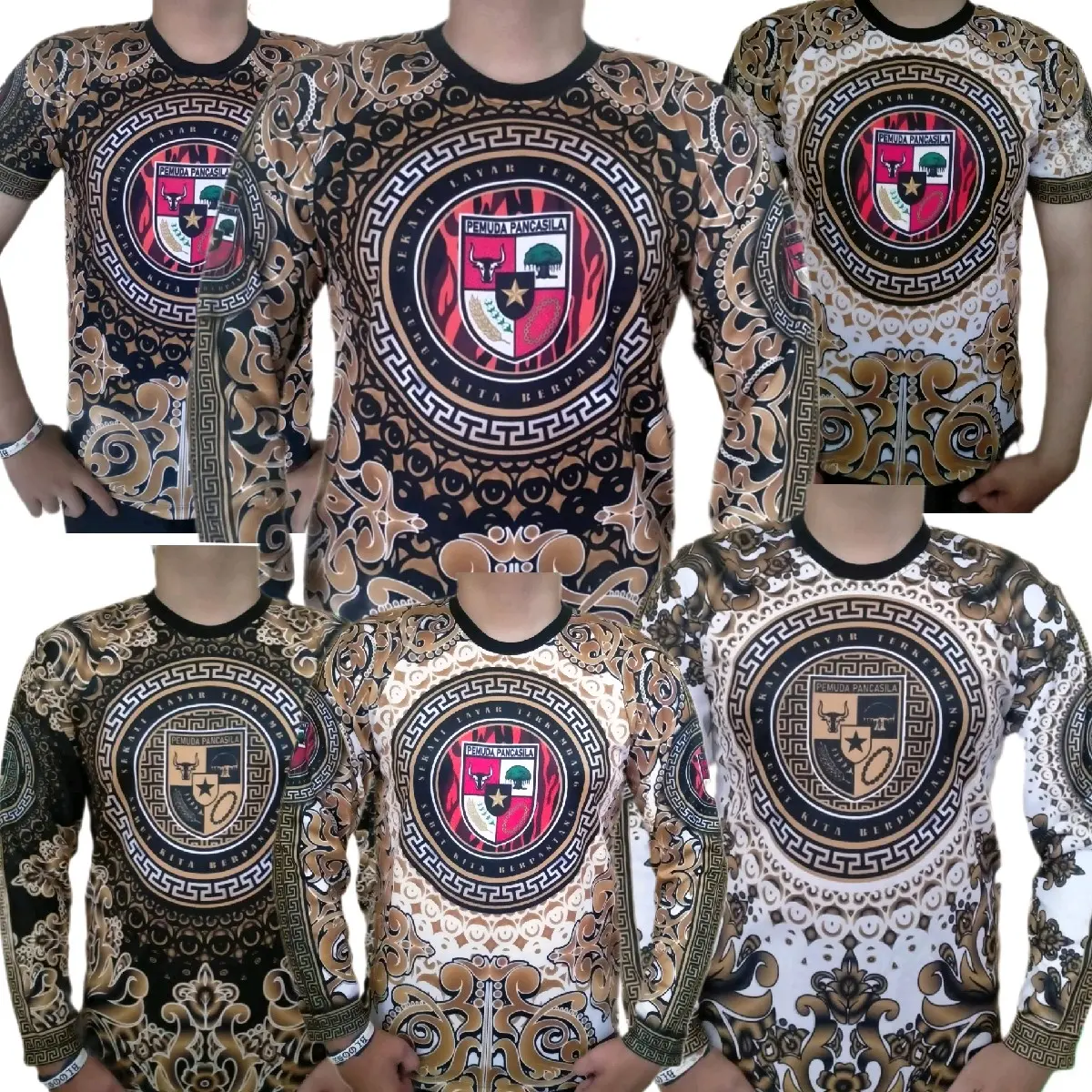 KAOS PEMUDA PANCASILA KEREN Batik Digital