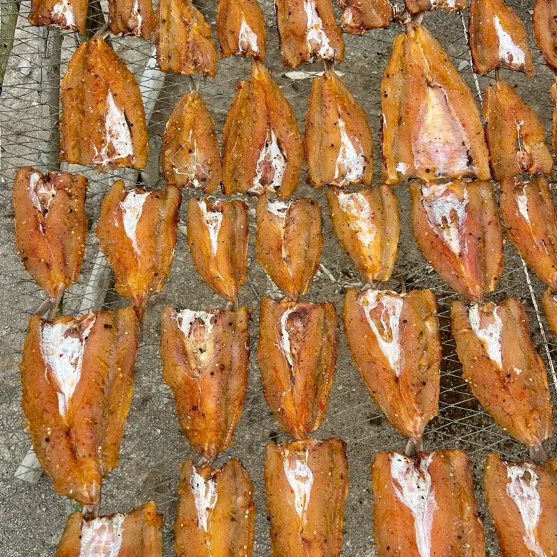 ( Loại Lớn ) Khô Cá Mối tẩm tiêu ớt bao ngon mặn ngọt , chiên hoặc nướng rất ngon có hút chân không hàng cá nhỏ loại 1 Food Snack Ăn Vặt Chua Thức Ăn 3