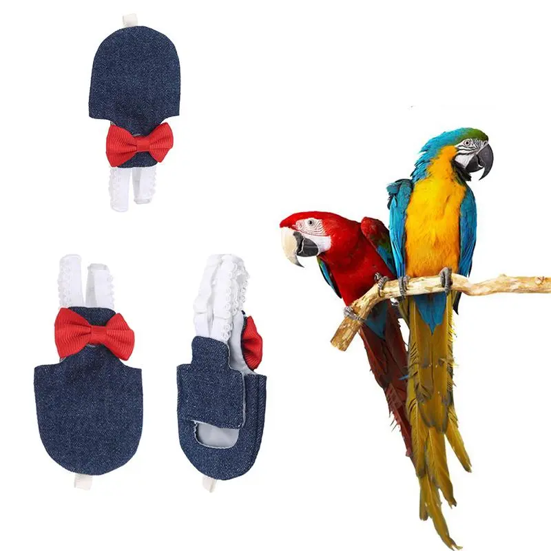 HL Bird Pet Costume Parrot Flight Suit Diaper EP