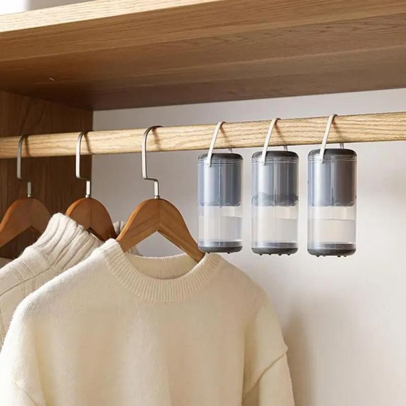 Product Introduction of Portable Hanging Dehumidification Box Reusable Anti-Mold Water Dehumidifier Water Collector Strong Water Absorption Effect Deodorate Moistureproof Canisters Household 14
