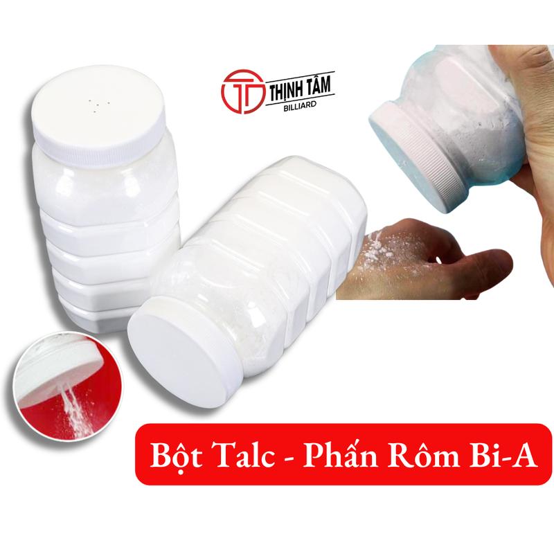 Thịnh Tâm Billiard - Bột Talc Trắng Mịn 600g, Phấn Rôm Cho Bida, An Toàn Không Hóa Chất Độc Hại, Tăng Độ Trơn & Hiệu Suất Chơi