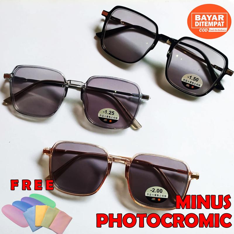 ZY2055 Kacamata Minus Photocromic Wanita 4