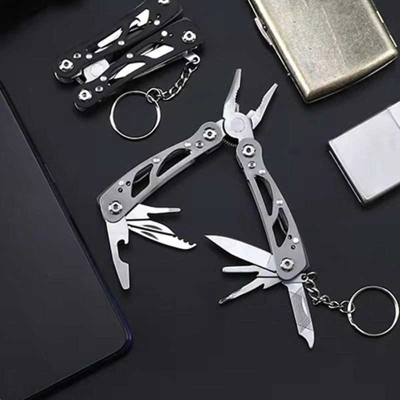 Product Introduction of 1pcs Multitool Pliers Outdoor Mini Tool Pliers Portable Screwdriver Multi Purpose Folding Maintenance Pliers 29