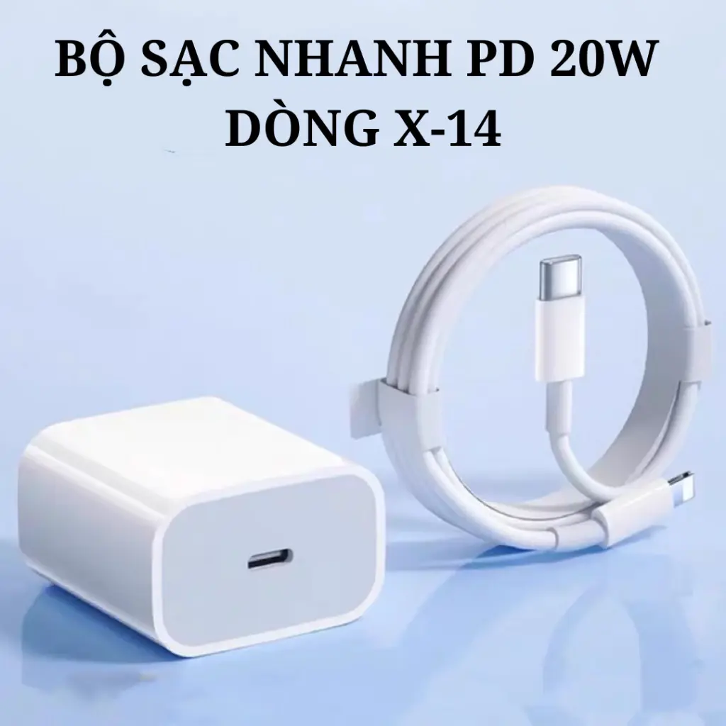Bộ sạc nhanh PD 30W củ và dây dành cho điện thoại sạc nhanh Type-c từ dòng X 11 12 13 14 15...