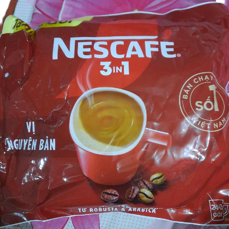 Cà phê sữa Nescafe 3in 1 bịt 24 gói Coffee