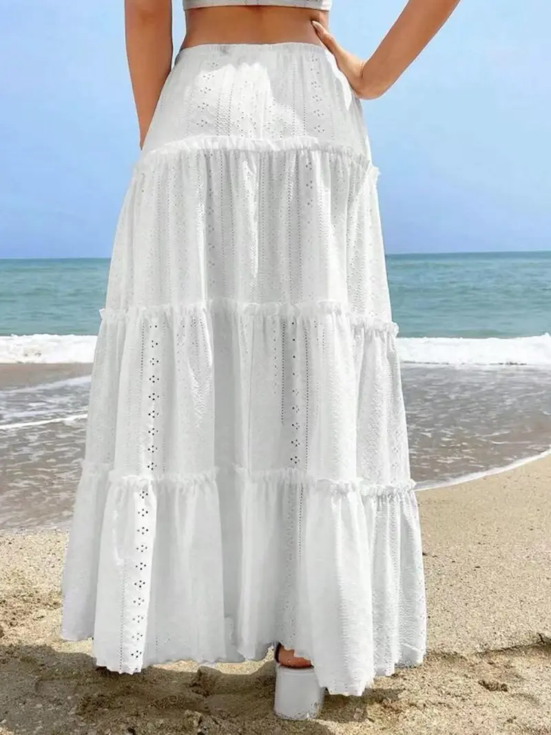 Unusual Skirts For Women Long Boho Maxi Patchwork Skirt, Hippie