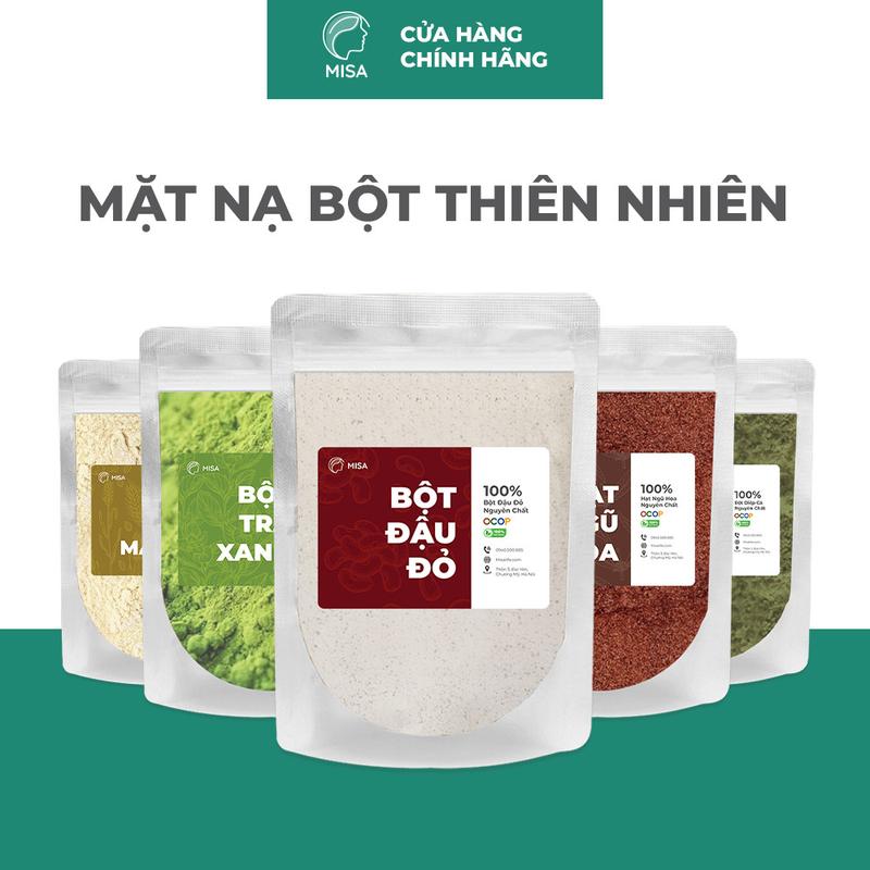 Mặt Nạ Bột thiên nhiên MISA 100% Organic mat nanhauthaicuu mask sheet