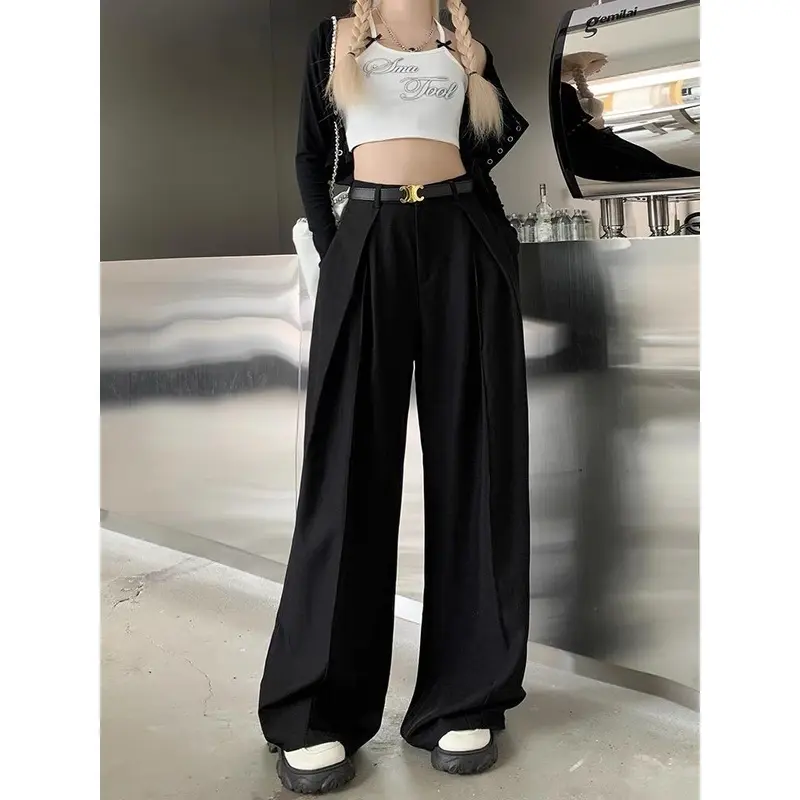 Jlookco_ L615 Celana Kulot Highwaist Wanita Celana Cullotes Celana Kekinian Tanpa Belt 2