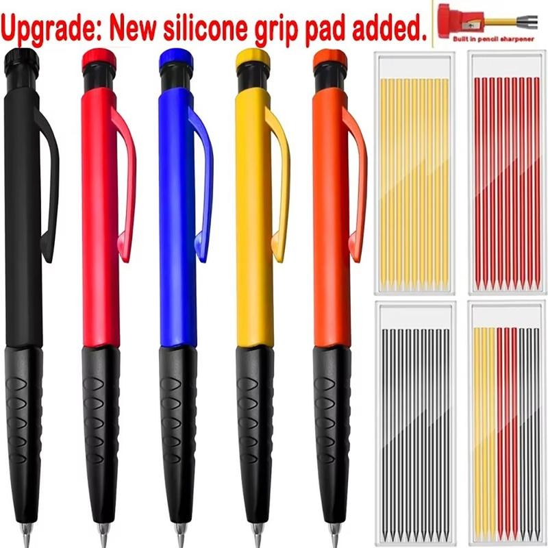 1 Bộ Bền 2.8mm Bút Chì gia công gỗ Máy mài tích hợp Đánh dấu lỗ sâu Bút Chì cơ…