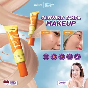[TRAVEL SIZE] AZLOE TINTED SUNSCREEN HYBRID KULIT BERMINYAK BERJERAWAT [AZLOE TELAH UJI SPF] D