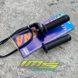 Gas Spontan Non Tombol Daytona Set Handgrib Universal Semua Motor