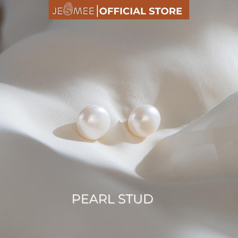 Bông tai nữ ngọc trai thiết kế tinh tế Pearl Stud Jesmee - E6665