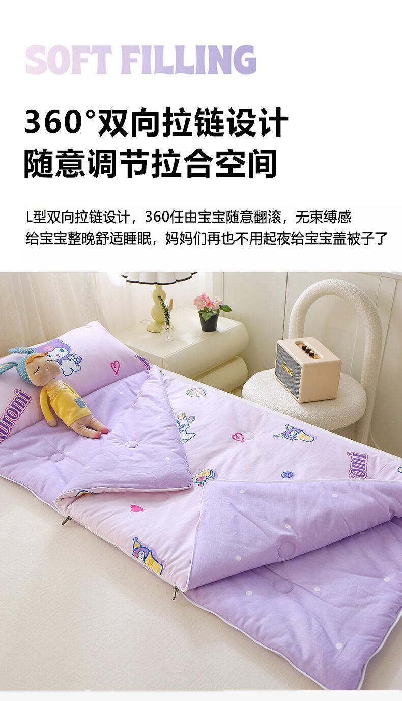 Product Introduction of Pure Cotton Children's Sleep Bag Anti-Kick Baby Summer Lightweight Blanket Four Seasons Universal for 5-12 Years Old Kids 7