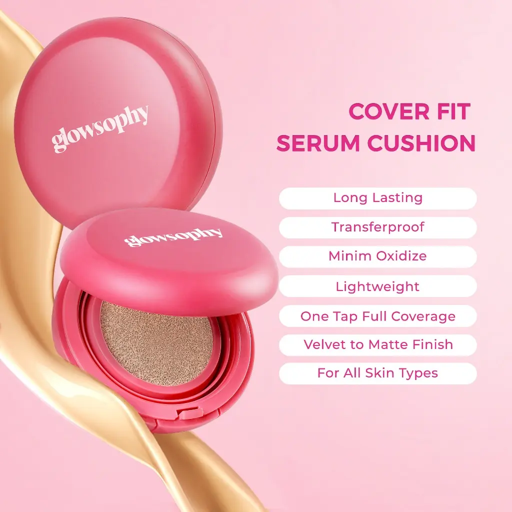 READY Glowsophy Cover Fit Serum Cushion Long Lasting All Day