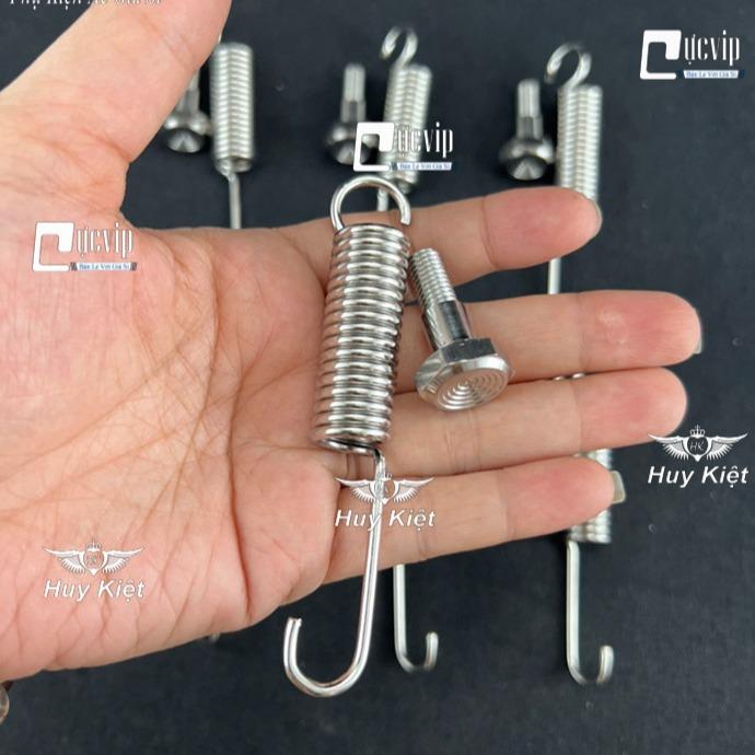 VM Combo Ốc + Lò Xo Chân Chống Nghiêng Inox 304 Gắn Winner Exciter Sonic Sirius Future Dr Wave Wave A 2017 Jupiter MS6410