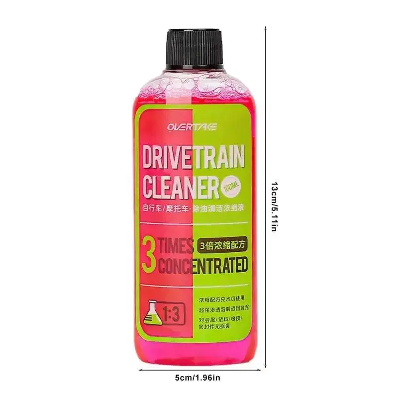 100/350ml Bike Drivetrain Cleaner Bicycle Chain Cleaning Maintenance Liquid Degreaser Spray Bike Chain Cleaner Bicycle Degreaser