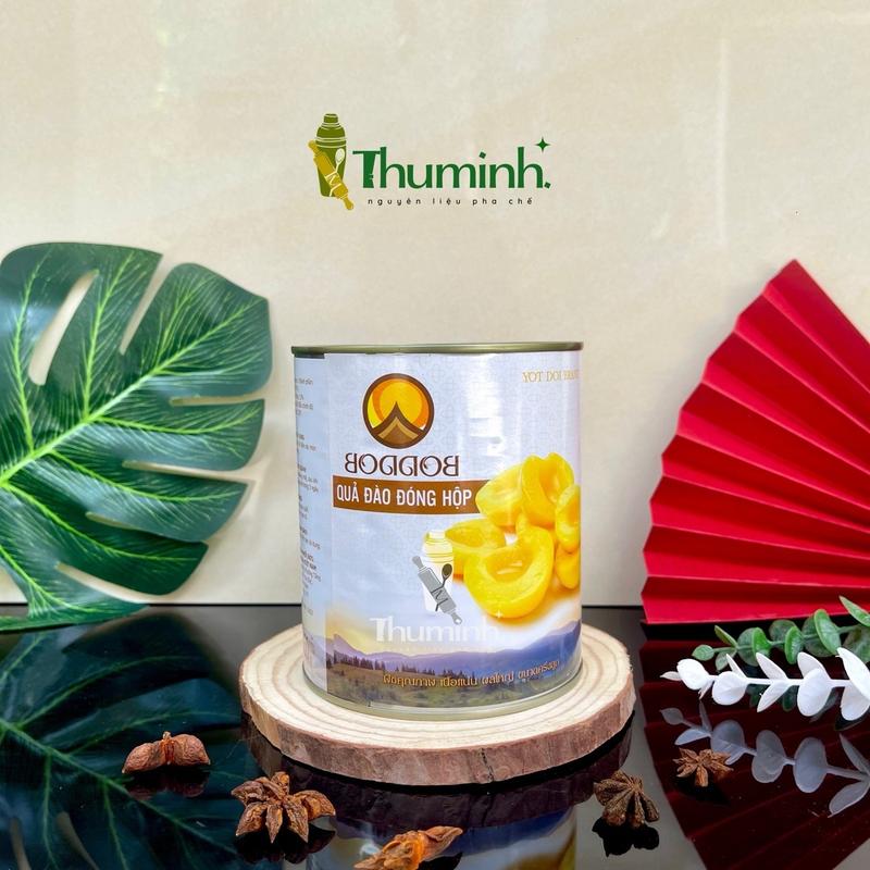 Đào Ngâm Thái Lan BODDOB Lon- 820g